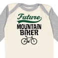 thumbnail image 4 of Inktastic Biking Future Mountain Biker Boys or Girls Long Sleeve Baby Bodysuit, 4 of 5