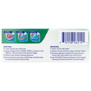 Poligrip Free Denture Adhesive Cream, Strong All-Day Hold, Food Seal, 0.75 Oz Travel Size