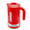 Red, variant on OVENTE 1.8L Electric Kettle, 1500W Fast Boiling Heater for Coffee or Tea, BPA Free, Easy to Fill Lid, Water Level Window, Auto Shut-Off, Boil-Dry Protection and Removable Filter, Green KP413G
