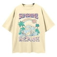 thumbnail image 4 of Women's Beach Tops Summer Hawaii Graphic Tees Oversized Short Sleeve Casual Lightweight Breathable Soft Vacation T-shirt, 4 of 4