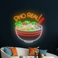 thumbnail image 4 of Handmadetneonsign Pho Real Neon Sign, Pho Bowl Wall Art Decor, Vietnamese Restaurant Wall Decor, 4 of 5