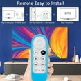 thumbnail image 5 of UORLEN Replacement Remote Control for Chromecast with Google TV and Streamer, Snow, 5 of 8