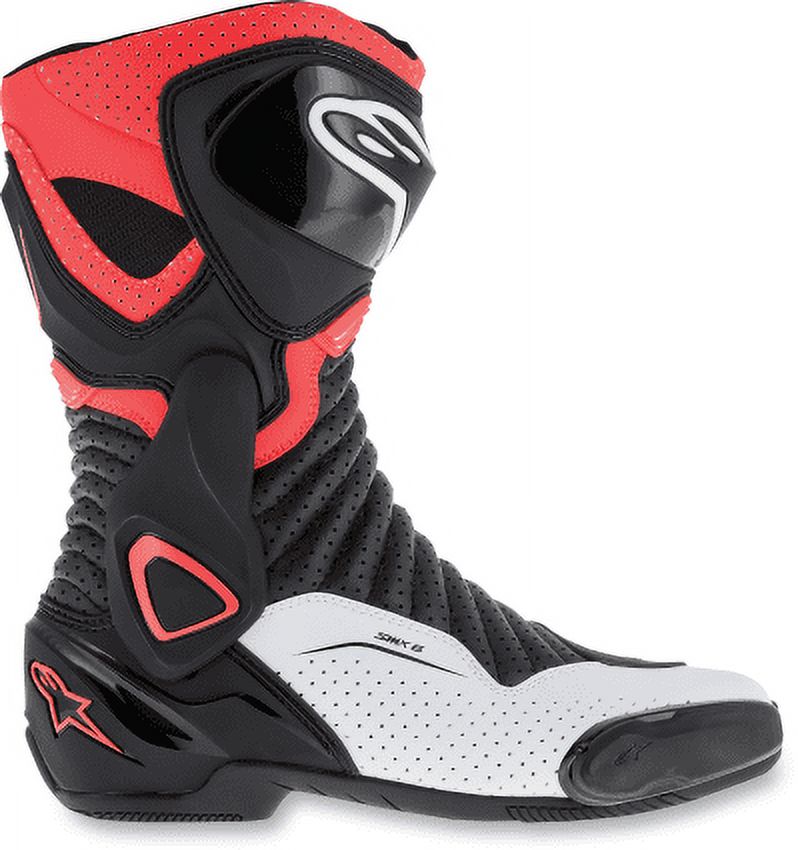Alpinestars SMX-6 v2 Vented Boots - Black/Red/White - EU 37 - image 2 of 6