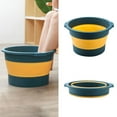 thumbnail image 3 of Foot Soaking Bucket Plastic Foldable Compact for Aromatherapy Stress Relief Home Travel, 3 of 4