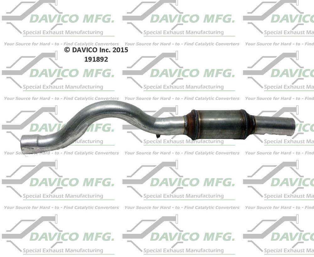 Davico Mfg 191892 Direct-Fit Catalytic Converter