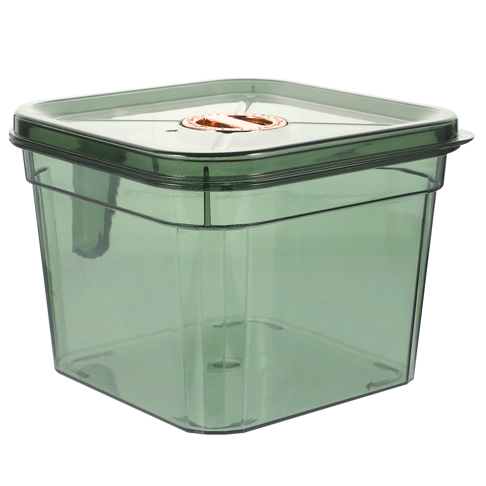 NUOLUX Clear PP Refrigerator Organizer Bins for Fresh Preservation 2Pcs
