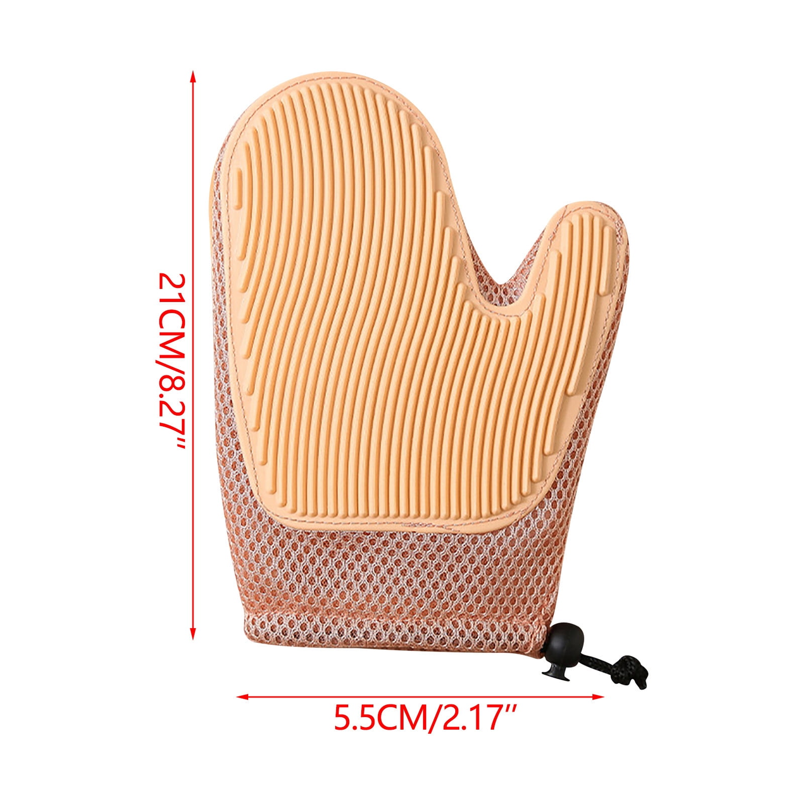 Jovati Dog Grooming Gloves Pet Hair Remover Hair Glove Pet Remover Glove Dog Grooming Glove Brush For Shedding Massage Efficient Pet Hair Remover