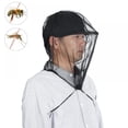 thumbnail image 1 of Fishing Hat Head Net Hat Safari Hat Sun Hat Bucket Hat with Hidden Net Mesh Breathable Dustproof Mosquito Insect Hat, 1 of 8