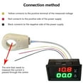 thumbnail image 6 of AOOOWER Double LED 3Digit Digital 50A-400A Voltmeter Ammeter Voltage Amp PowerGauges, 6 of 7
