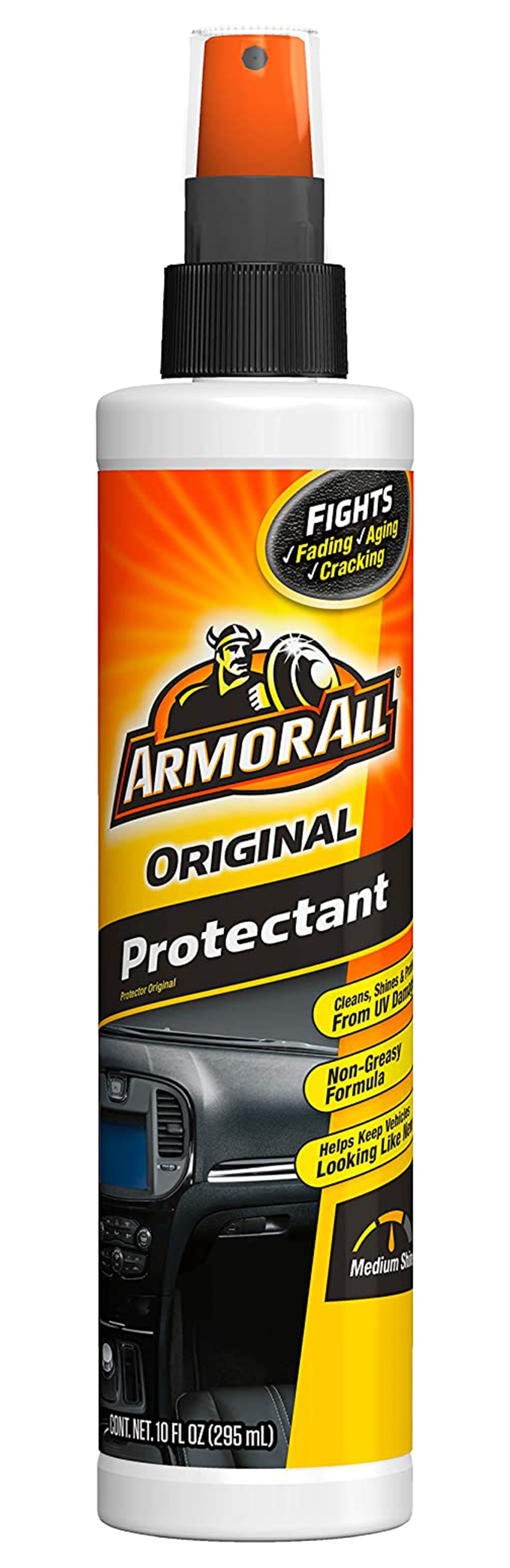 Armor All Interior Car Cleaner Spray Bottle, Protectant Cleaning for Cars, Truck, Motorcycle