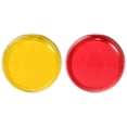 thumbnail image 4 of Unique Bargains 4pcs Amber Red Motorcycle Turn Signal Light Lens Covers Front Rear for Harley Davidson Sportster Softail Road King, 4 of 6