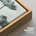 thumbnail image 4 of IDEA4WALL Framed Canvas Print Wall Art Set of 3 Watercolor Effect Green Forest Leaves in Bottles Wall Decor Abstract Geometric Floral Prints Minimal Modern Art Nordic Zen Artwork - Natural 16"x24"x3, 4 of 5