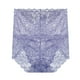 thumbnail image 3 of Gibobby Entrenamiento de cintura Bragas de encaje sin costuras para mujer, ropa interior de talla grande, lencería alta, calzoncillos de nalgas, bragas femeninas a tope, (Morado, L), 3 of 4