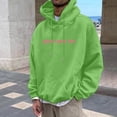 thumbnail image 4 of Christian Jesus Hoodies Mens Faith Religious Graphic Hooded Sweatshirt Spirng Fall Pullover Tops Green M, 4 of 7