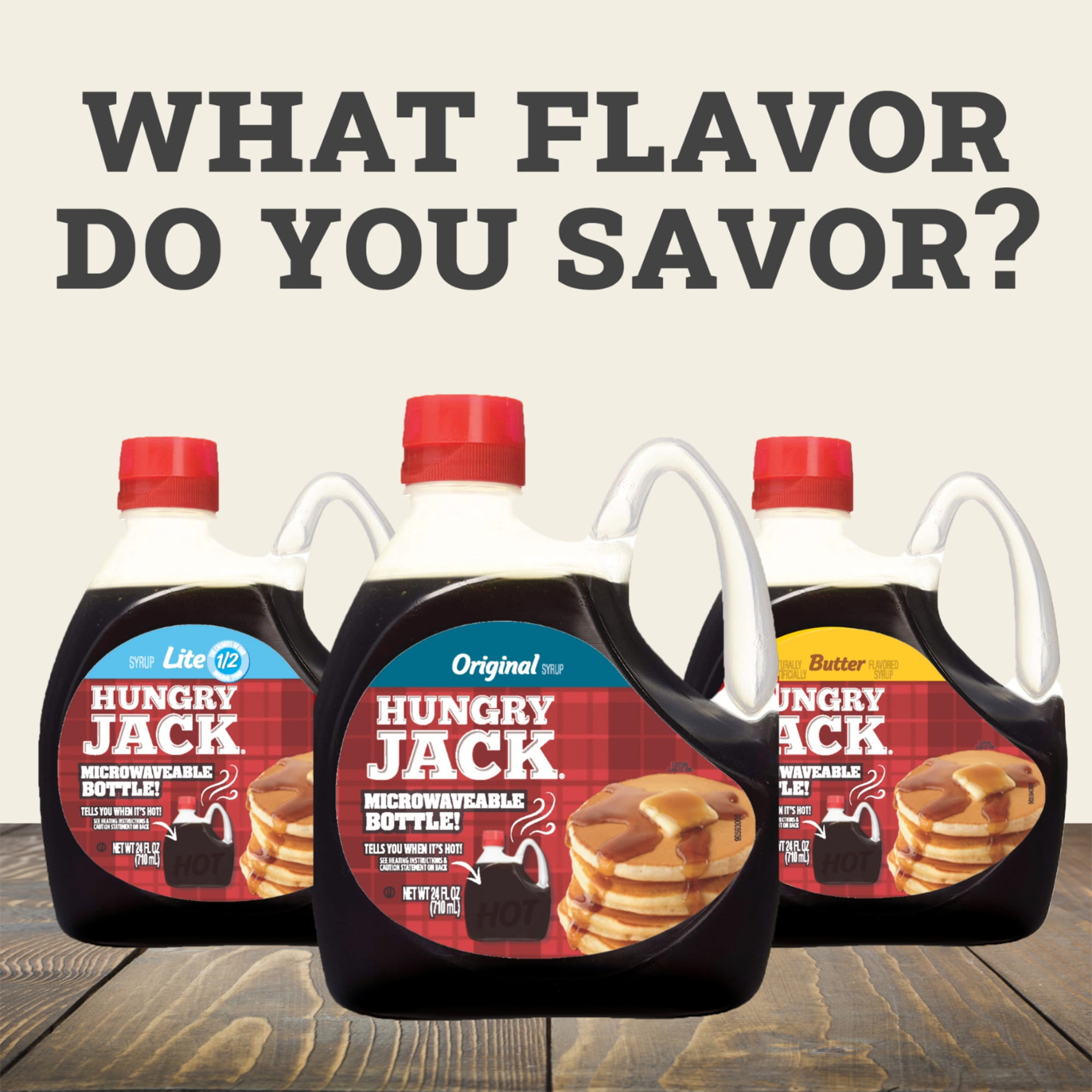 Hungry Jack Original Syrup, 24.0 Fl oz Bottle
