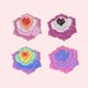 thumbnail image 1 of 4 Unids/Set Anime Esmalte Broche Recuerdo Gato Principito Accesorios De Ropa Regalo Para Amigos, 1 of 4