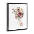 thumbnail image 2 of Stupell Industries Modern Crowned in Nature Silhouette Black Floating Frame Canvas Art, 17 x 21, by Svetlana Aleynikova, 2 of 8
