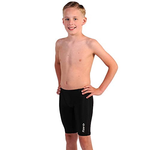 Flow Flow Swim Jammer Boys Youth Sizes 20 to 32 in Black, Navy, and