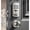 Satin Nickel, variant on Keyless Entry Keypad Deadbolt with Handle Set, Auto-Lock + One-Touch Lock, 100 Codes + Easy Install, Ideal for Airbnb/Homes/Offices, Fits U.S. Standard Front Doors, Oil Rubbed Bronze