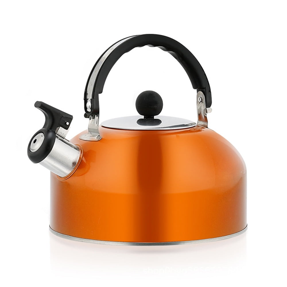 CUH 3 Liter Whistling Tea Kettle Modern Stainless Steel Whistling Tea