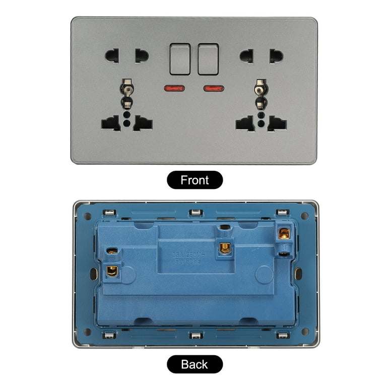 【箱あり】volt179 【Plug-inなし】 Wallplates and Boxes, Weatherproof Covers, 1-Gang, 1) 50A