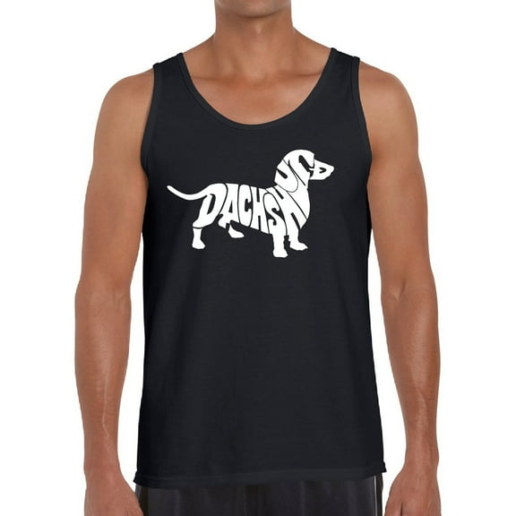 Men's Word Art Tank Top - Dachshund