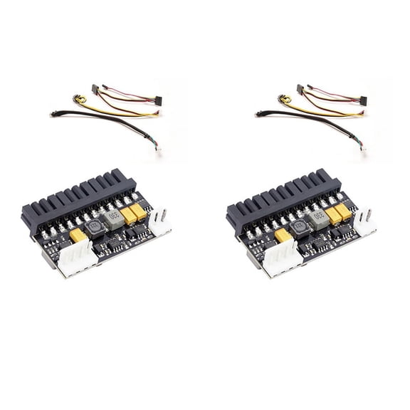 2X 150W 24Pin 12V DC Input 150P Output Realan Mini ITX Pico PSU DC ATX PC Switch DC-DC ATX Power Supply