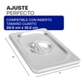 thumbnail image 3 of Tapa para inserto de acero inoxidable Caledonia TACU-COM tamaño cuarto, 3 of 6