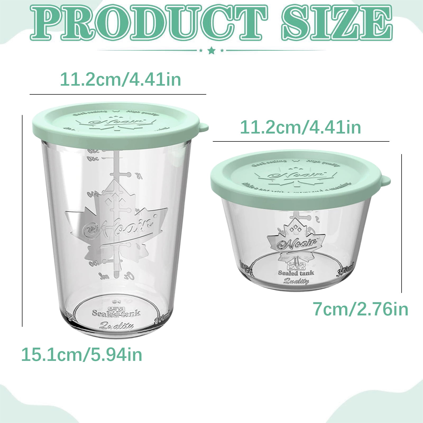 Weck Jars CMYYNNA-4.41"x2.76 |Eco-Friendly Canning Jar | Food Storage Containers with Airtight Lids | Made in Germany, Rust-Proof & BPA-Free (white)