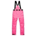thumbnail image 3 of Homenesgenics Winter Pants Men Men's and Women's-board Double-board Windproof, and Warmth Thickened Ski Pants Pink XL, 3 of 8