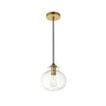 thumbnail image 3 of Destry 1 Light Chrome Pendant With Clear Glass, 3 of 5