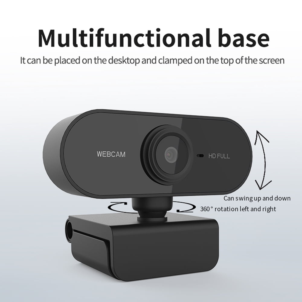 1080P Full HD Web Camera With Microphone USB  Web Cam For PC Computer Mac Laptop Desktop  Mini Camera