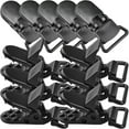 thumbnail image 1 of unbranded 20Ud Abrazaderas Para Tiendas Y Toldos Negras Con Antideslizante Para Uso En Exteriores, 1 of 8