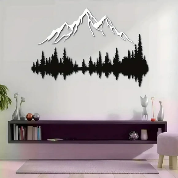Harmonious Metal Wall Art Tree for Nature- Home Décor Elegant Metal Wall Hanging for Living Room Bedroom and Hallway Decoration