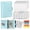 Blue, variant on Money Saving Binder, Savings Challenges Book with Zipper envelopes for Cash Envelopes, A6 Saving Money Binder, Budget Planner for Managing Budgets and Saving Money (Purple)