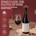 thumbnail image 3 of 6PCS Cowboy Hat Silicone Wine Stopper, Reusable and Unbreakable Glass Bottle Sealer Covers Wine Stoppers, Wine Plug,Wine Cork Stopper for Keeping Wine Champagne Fresh Home Use, 3 of 11
