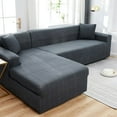 thumbnail image 6 of 1/2/3/4 Seater Elastic Sofa Covers Slipcovers Stretch Couch Furniture Protector, 6 of 9