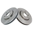 thumbnail image 2 of TRQ Driver & Passenger Side Brake Rotors Set Vented Fits Select 2006 Lexus GS300 2009-2015 IS250, 2 of 4