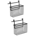 thumbnail image 6 of HOMEMAXS 2pcs Kitchen Cabinet Door Hanging Storage Basket Vegetable Storage Basket Over the Cabinet, 6 of 8