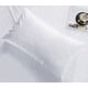 thumbnail image 1 of Juego de 2 fundas de almohada impermeables y protectoras, tacto lujoso, protección con cremallera, material transpirable, calidad de hotel, origen responsable, color blanco, 1 of 5