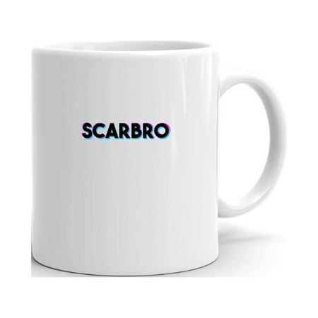 

Tri Color Scarbro Ceramic Dishwasher And Microwave Safe Mug By Undefined Gifts