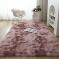 thumbnail image 2 of YouLoveIt Rectangle Plush Area Rug, 5x8ft Ultra Soft Carpet Fluffy Rug Plush Area Rug Faux Fur Non-Slip Floor Mat Carpet Long for Bedroom, Living Room, 152x243cm, 2 of 6