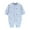 DD Blue, variant on Rhuody Boy Winter Onesies 0-3 Months Long Sleeve Jumpsuit Boy Girl Crewneck Cartoon Prints Romper Classic Soft Clothings Blue