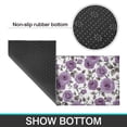 thumbnail image 6 of Pioneer Flower Floral Print Pattern Kitchen Rugs Sets Of 2,Anti Fatigue Kitchen Mat Rugs Non Slip Washable,Decorative Kitchen Floor Mats for Kitchen,Sink,Laundry,17"x30"+17"x47", 6 of 7