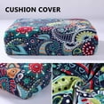 Smiry Printed Couch Cushion Covers, Stretch Sofa Cushion Slipcover