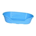thumbnail image 2 of Cama de gato portátil para baño, antideslizante, , cómodo y acogedor, manta para dormir, cojín, casa de perro lavable para , baño, , azul, 57cmx37.6cmx14cm, 2 of 9