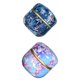 thumbnail image 1 of 2x Bote de Lata de Almacenamiento de Té, de Flores, Nueces, Dulces, de Despensa, Cilindro perfecl lata de almacenamiento portátil, 1 of 8