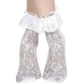 thumbnail image 2 of Women's Ankle Socks Lace Ruffle Anklet Socks Cup Lace Socks, 6 Pairs Set Gift, 2 of 4