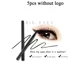 thumbnail image 1 of Delineador de ojos negro ultrafino,, antiaceite, herramienta de maquillaje de ojos de belleza de larga duración, etiqueta privada personalizada a granel （5pcs without logo, 1 of 5