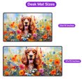 thumbnail image 5 of Welcome Spring Summer Cocker Spaniel Portrait Flower Blue Sky Desk Mat Full Keyboard Mouse Pad Cockers Dog Lover Gifts Large Mousepad - 12001, 5 of 5